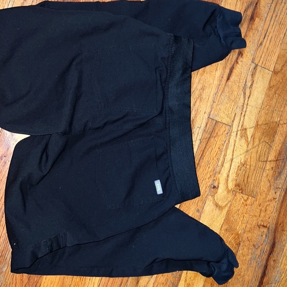 Black Scrub Joggers - Picture 3 of 3